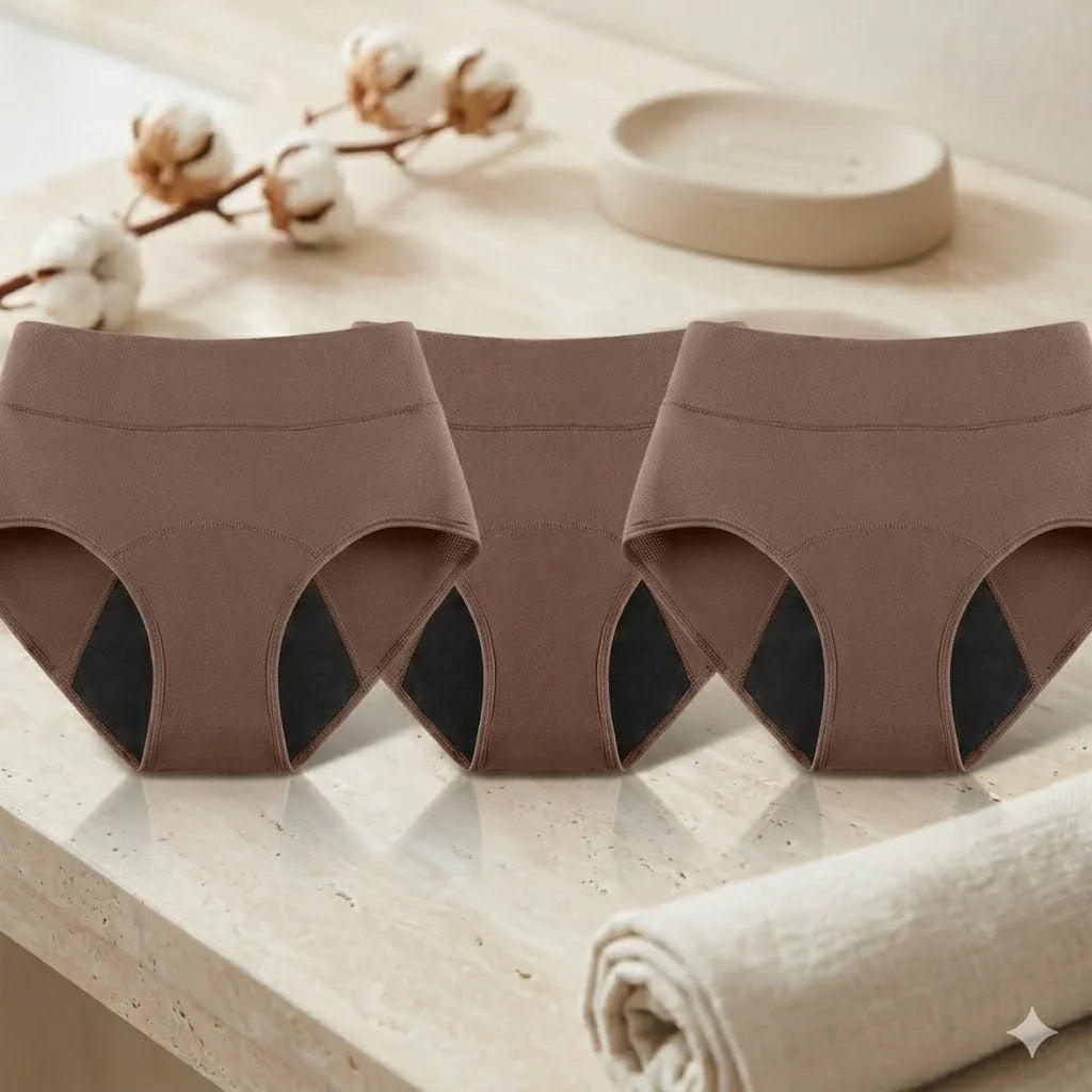 Bragas Menstruales Antifugas Femora | Protección de 4 Capas y Reutilizables